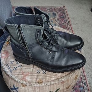 Sz 10.5 leather boots, mark nason